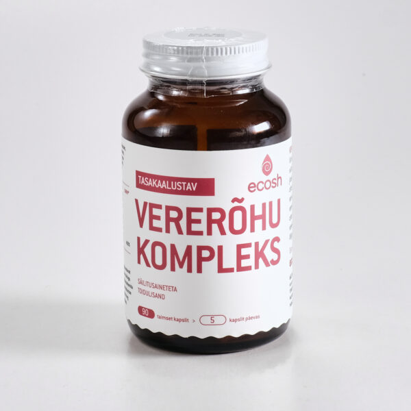 Vererõhu kompleks 90 kapslit Ecosh Life